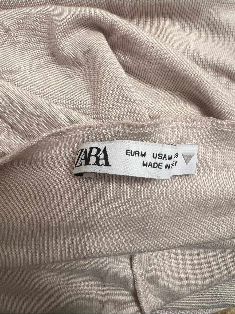Zara Sleeveless Top – Taupe, Size Medium - Picture 2 of 7